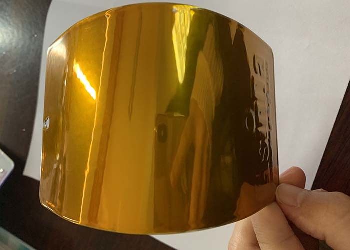 Double Layer Dry Clear Gold Powder Coat Weather Resistant